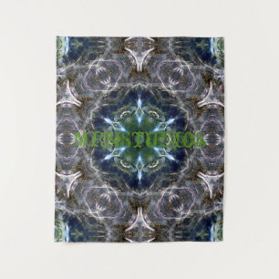 Folk Mandala Tapestry