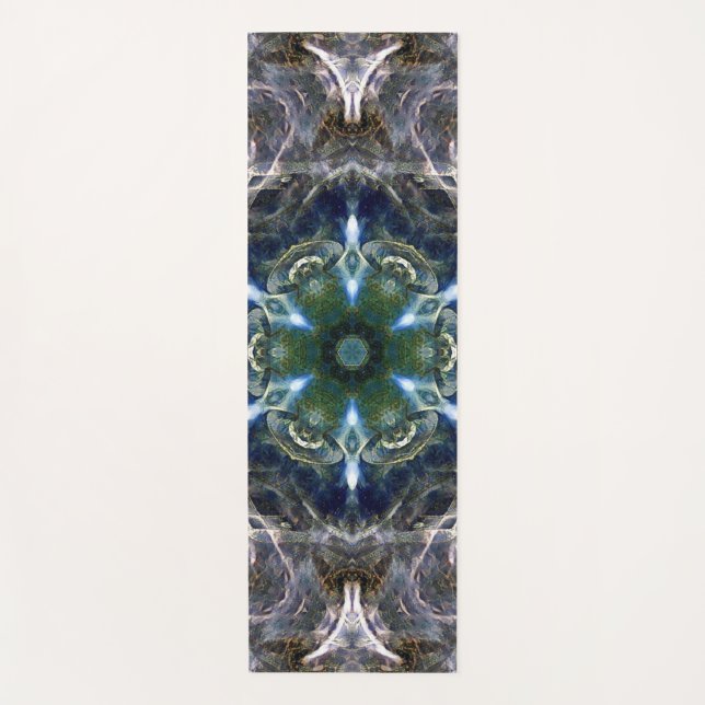 Folk Mandala  Yoga Mat (Front)