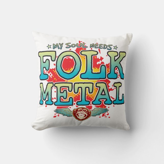 Folk Metal Soul Cushion (Front)