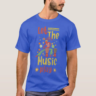 Folk Music Instrument Pop Music Dancing friend T-Shirt