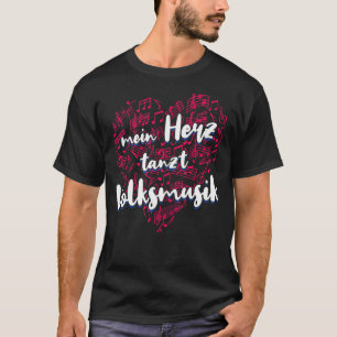 Folk Music Party Village Festival Outfit German Hi T-Shirt