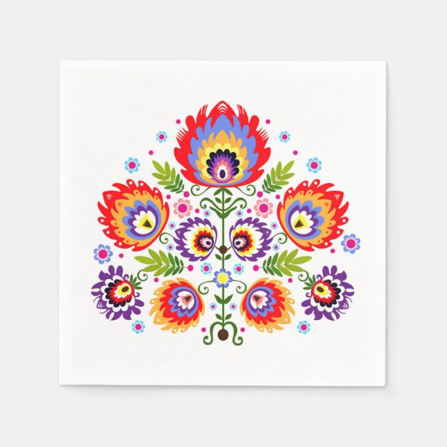 Folk napkins (Front)