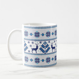 Folk ornament pattern Coffee Mug