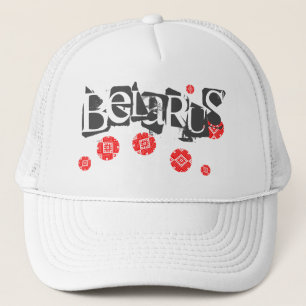 Folk Pattern Belarus Беларусь Trucker Hat Cap