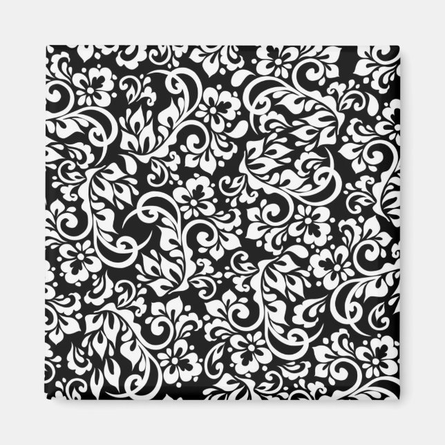 folk pattern magnet (Front)