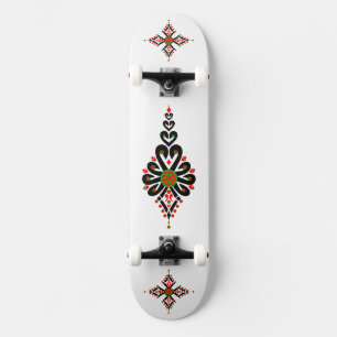 Folk pattern of Polish highlanders - Parzenica Skateboard