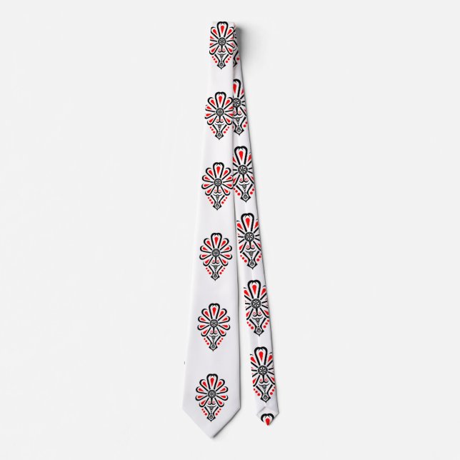 Folk pattern of Polish highlanders - Parzenica Tie (Front)