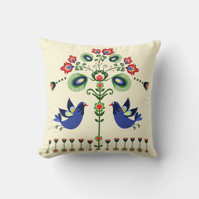 folk pillow (Front)