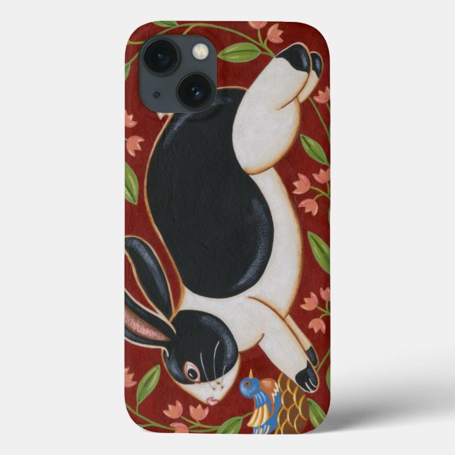 Folk Rabbit Case-Mate iPhone Case (Back)