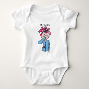 Folk Rag Doll Matching Baby Bodysuit