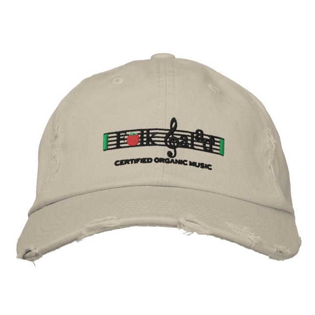 Folk Salad Embroidered Cap (Front)