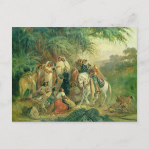 Folk scene in Pico de Orizaba, Mexico Postcard