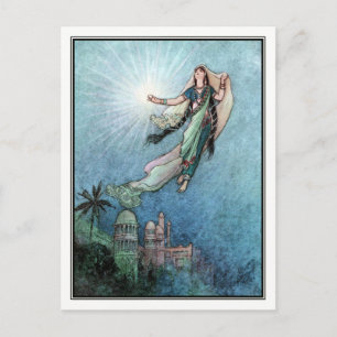 Folk Tales of Bengal by Warwick Goble Postcard