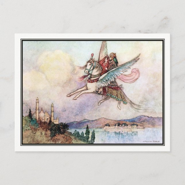 Folk Tales of Bengal by Warwick Goble Postcard (Front)