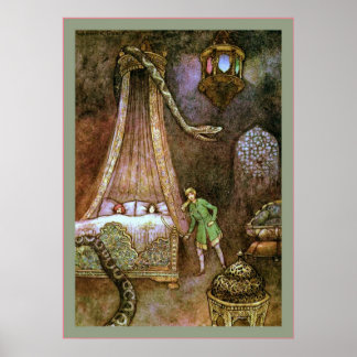 Folk Tales of Bengal ~ Vintage Fine Art Poster