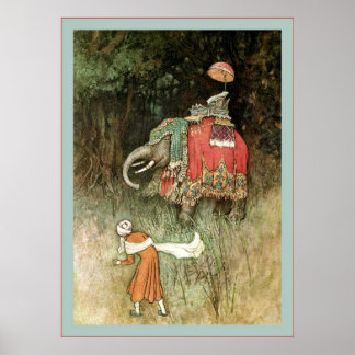Folk Tales of Bengal ~ Vintage Fine Art Poster