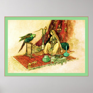 Folk Tales of Bengal ~ Vintage Fine Art Poster