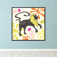 Folkart Boho Leo Lion Abstract Zodiac