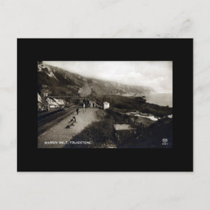 Folkestone, Warren Halt Postcard