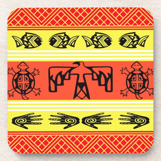 Folklore design coaster (Front)