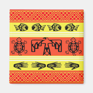 Folklore design magnet