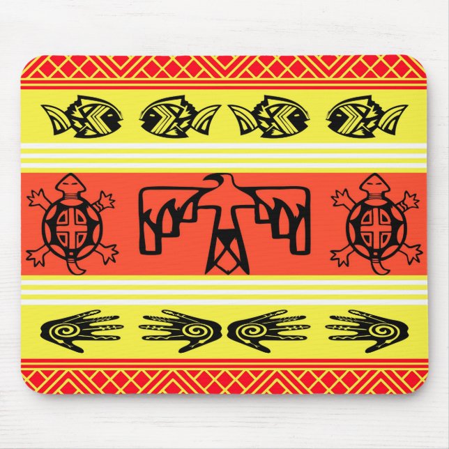 Folklore design mouse mat (Front)