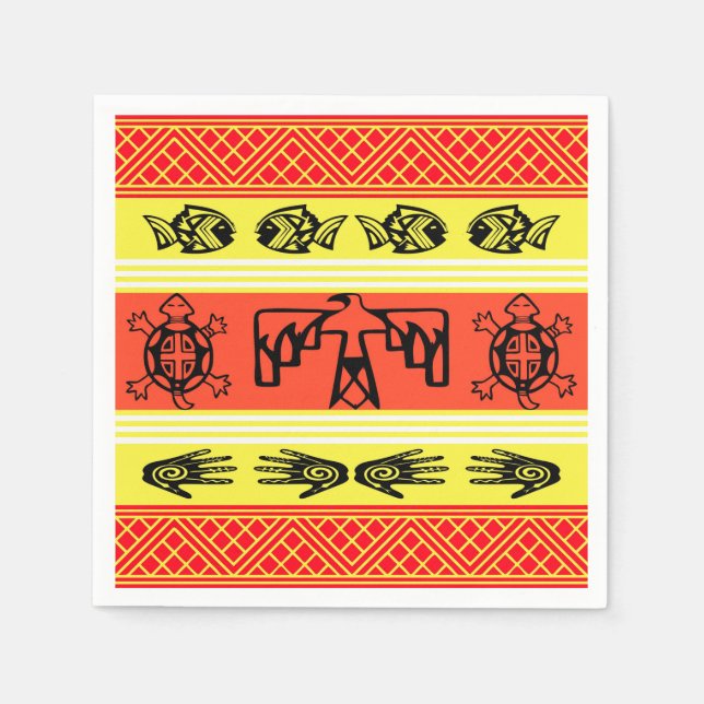 Folklore design napkin (Front)