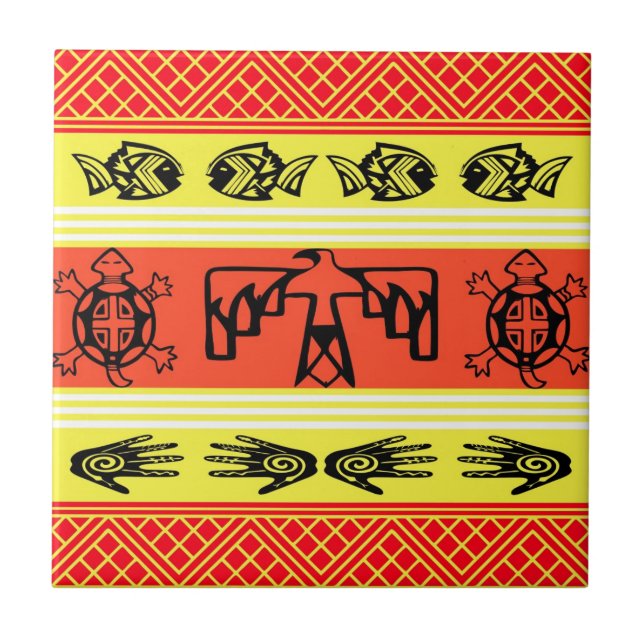 Folklore design tile (Front)