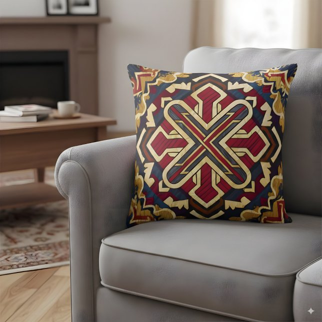 Folklore motif cushion (Creator Uploaded)