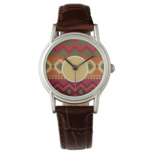 Folklore Nordic Pattern   Personalised Gifts Decor Watch
