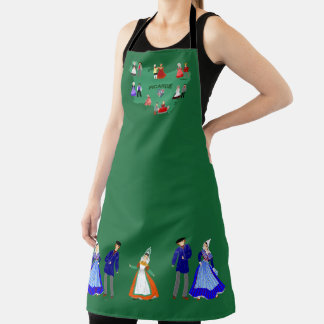 Folklore of Picardie, France Apron