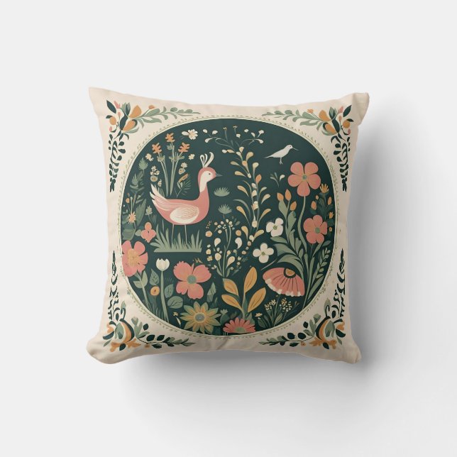 Folklore Spring Cushion (Front)