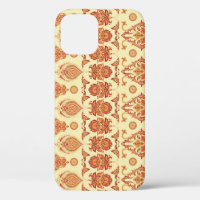 Folkloric Batik Floral Ethnic Pattern