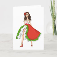 Folkloric Latina Dancer - Cinco de Mayo