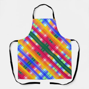 Folkloristic patterns abstraction apron