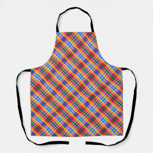 Folkloristic patterns abstraction apron