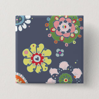 Folksie 15 Cm Square Badge