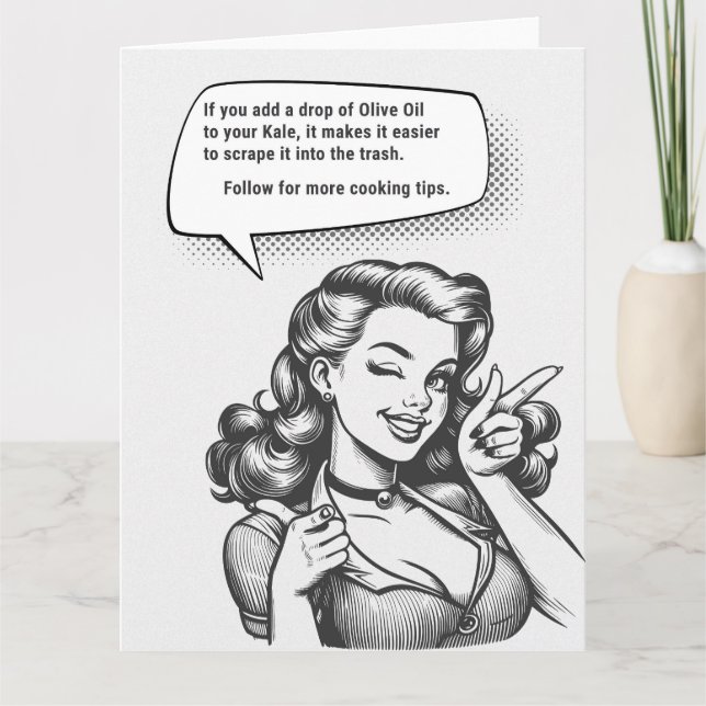 Follow For More Cooking Tips Card (Front)