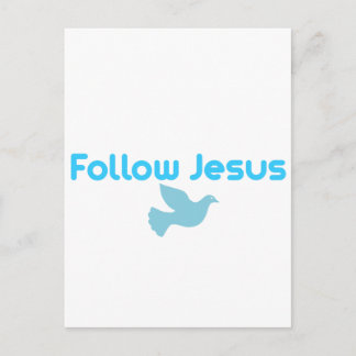 FOLLOW JESUS POSTCARD
