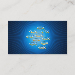 Follow Jesus   Share your Faith Business Card