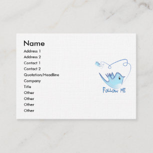 Follow Me Business Card