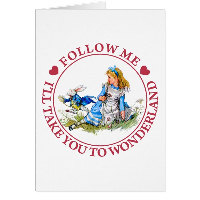 Follow Me, I'll Take you To Wonderland (Front)