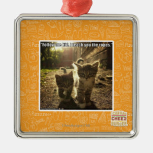 Follow Me Kid Metal Tree Decoration
