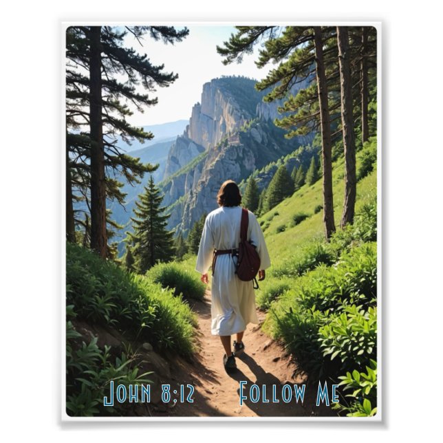 Follow Me Photo Print (Front)