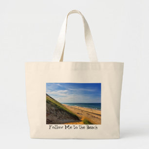 Follow Me to the Beach Extra Large Tote