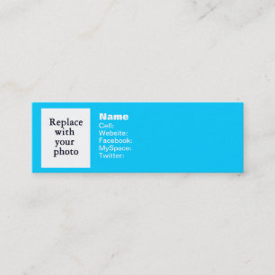 Follow me! Twitter 2 Mini Business Card