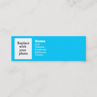 Follow me! Twitter 2 Mini Business Card