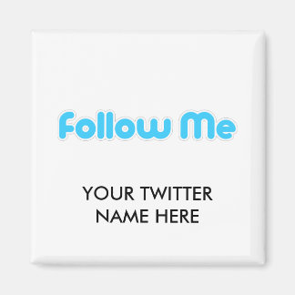 follow me (twitter) magnet