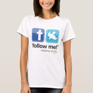"follow me!" Women's Social T-Shirt (Light)