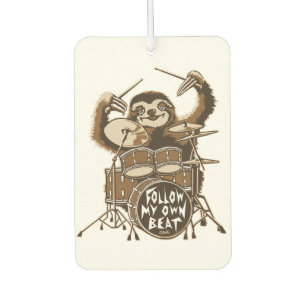 Follow my own beat car air freshener